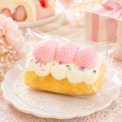 ピンクいちごロール