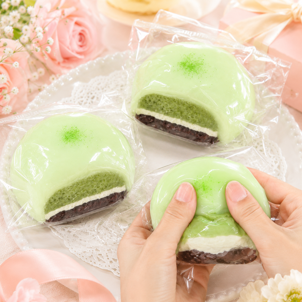 まっちゃクリームだいふく