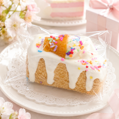 ソフトクリーム×チョコケーキ