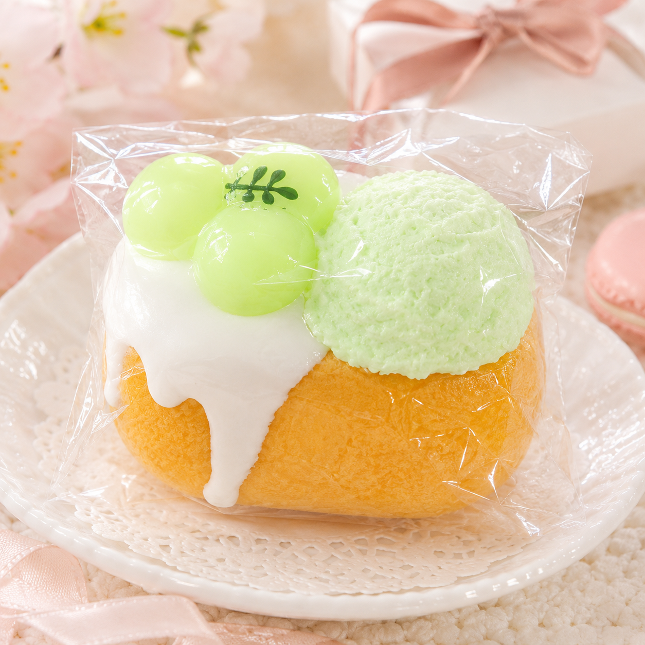 マスカットシフォンケーキ
