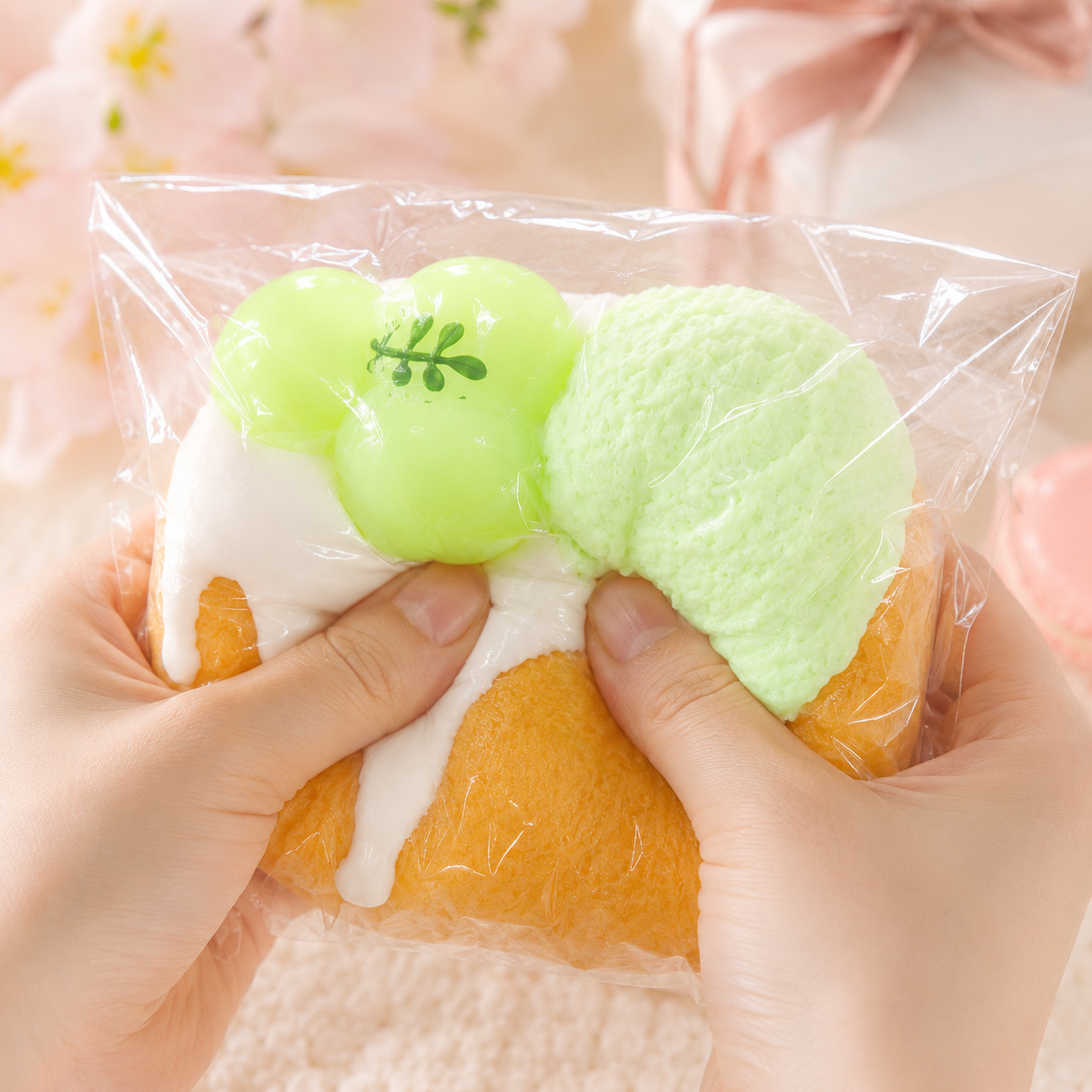 マスカットシフォンケーキ