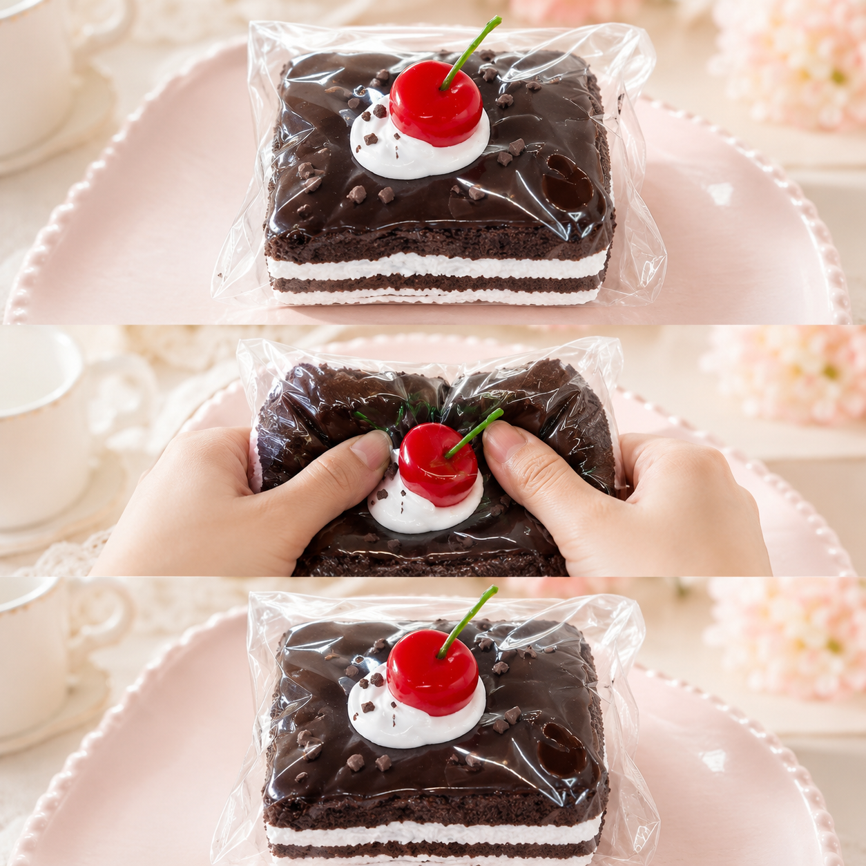 チョコミントケーキ