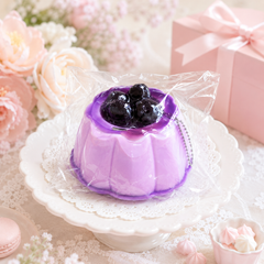ブルーベリープリン